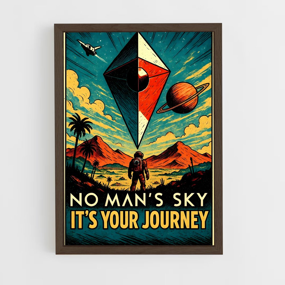 Poster man sky perte – affiche No man sky (vue 5)